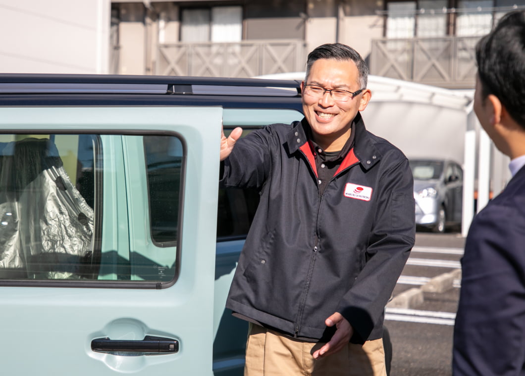 専門スタッフ説明中の様子