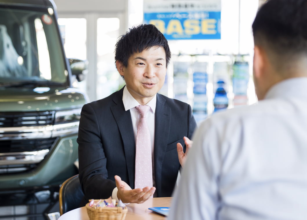 スタッフ説明中の様子