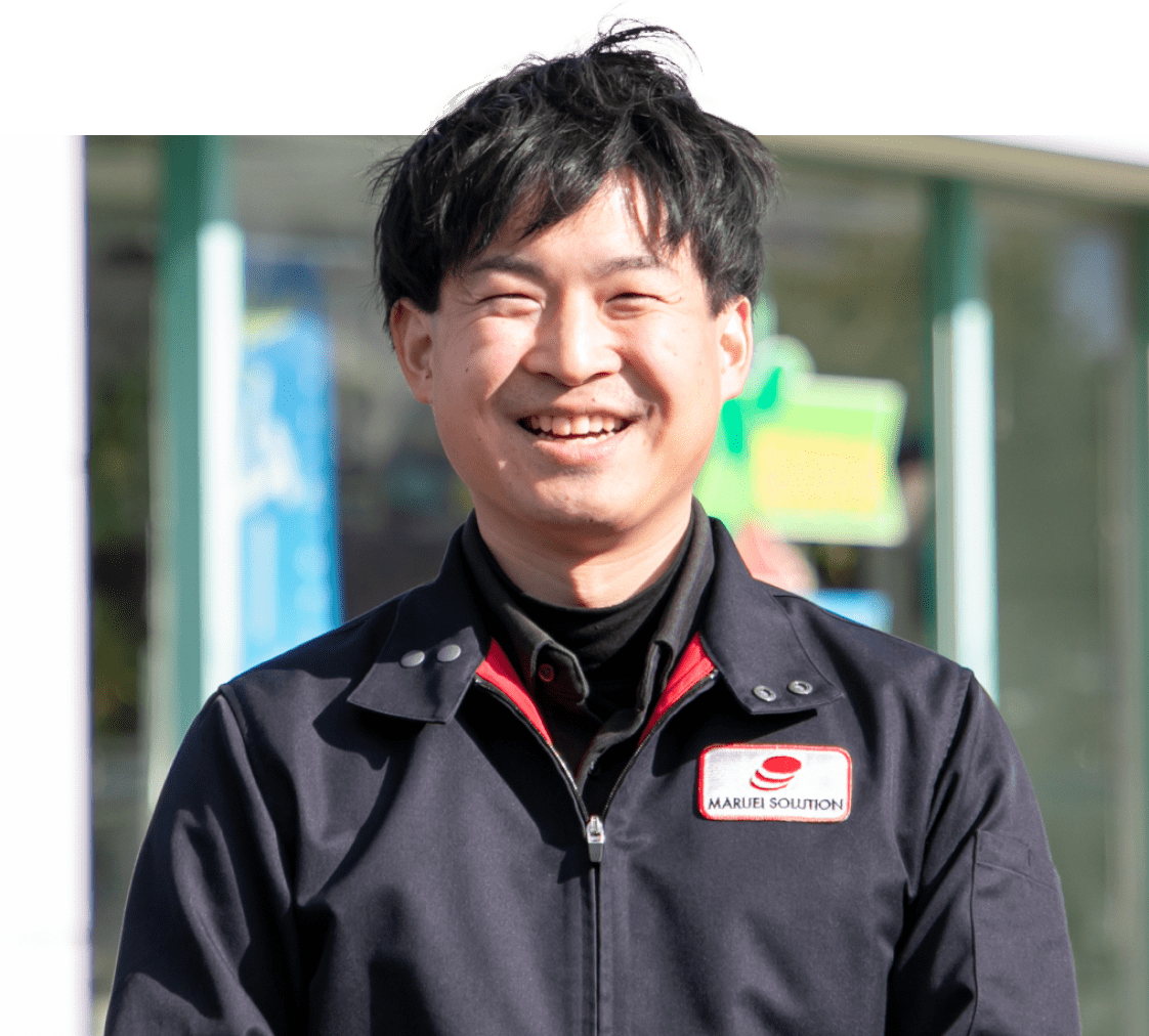 MARUEI CARS 手力 店長 上村聡輔